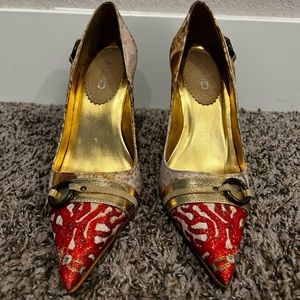 Aldo size 8 fun heel